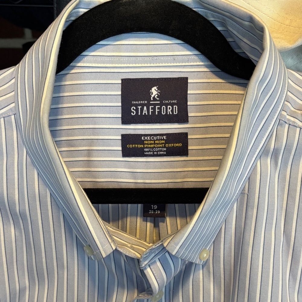 Men’s TALL Stafford button down